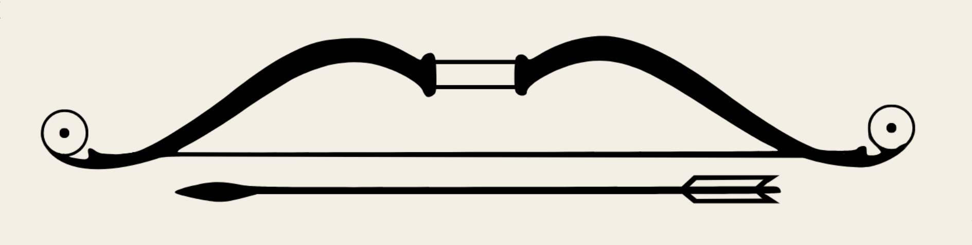 bow and arrow